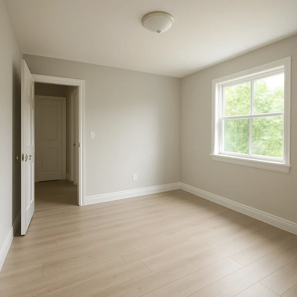 Après — Chambre de maison individuelle