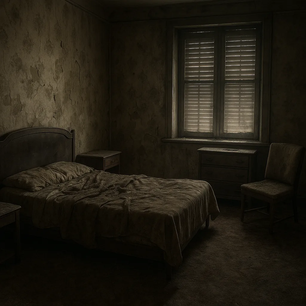 Avant — Chambre de maison individuelle